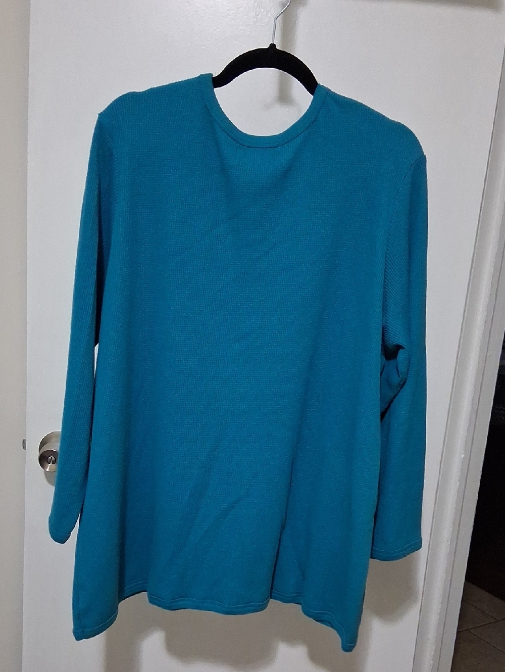 All American Comfort Teal Top Size 2X - Picture 2 of 4